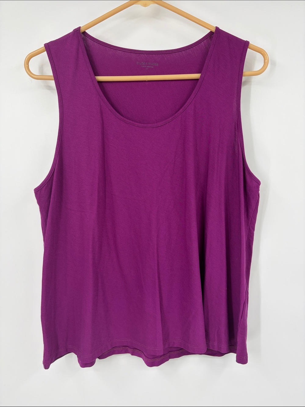 Eileen Fisher Magenta Purple Tank Top Size Large